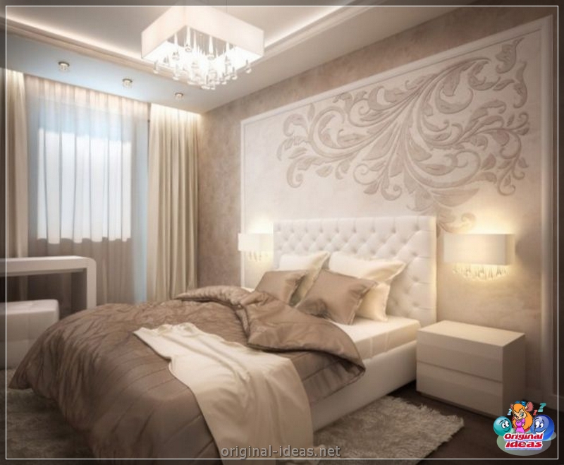 Design de interiores do quarto 12 metros quadrados. m.: Estilo real de 2023 e as nuances de sua implementação (150 fotos + vídeo) (interiores) Design de interiores do quarto 12 metros quadrados. m.: Estilo real de 2023 e as nuances de sua implementação (150 fotos + vídeo)