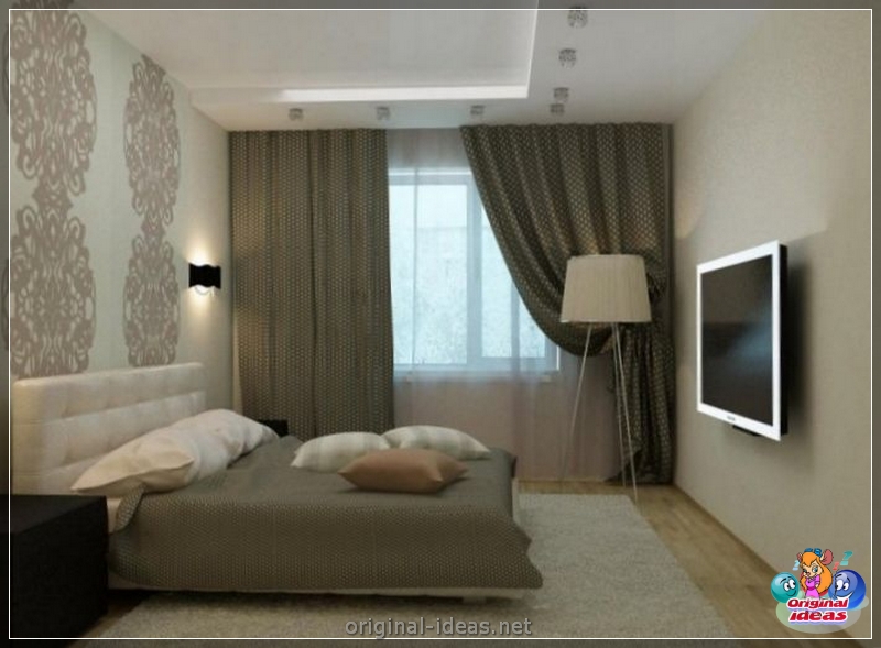 Design de interiores do quarto 12 metros quadrados. m.: Estilo real de 2023 e as nuances de sua implementação (150 fotos + vídeo) (quadrados) Design de interiores do quarto 12 metros quadrados. m.: Estilo real de 2023 e as nuances de sua implementação (150 fotos + vídeo)