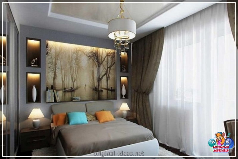 Design de interiores do quarto 12 metros quadrados. m.: Estilo real de 2023 e as nuances de sua implementação (150 fotos + vídeo) (estilo) Design de interiores do quarto 12 metros quadrados. m.: Estilo real de 2023 e as nuances de sua implementação (150 fotos + vídeo)