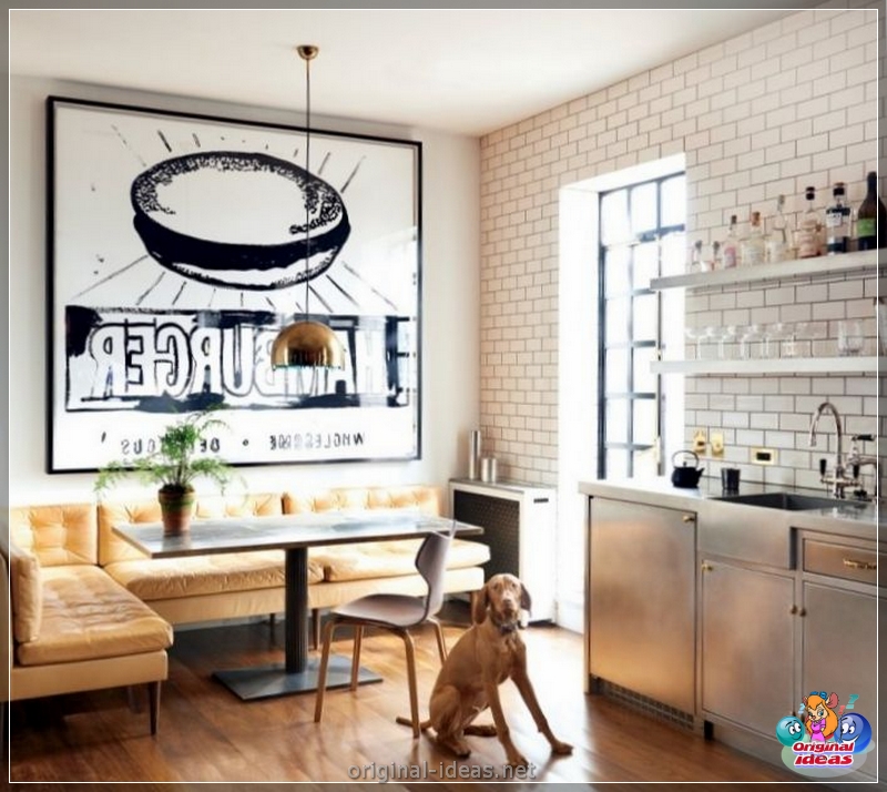 Canapé de cuisine: 100 photos d'idées de design simples, belles et élégantes (cuisine) Canapé de cuisine: 100 photos d'idées de design simples, belles et élégantes