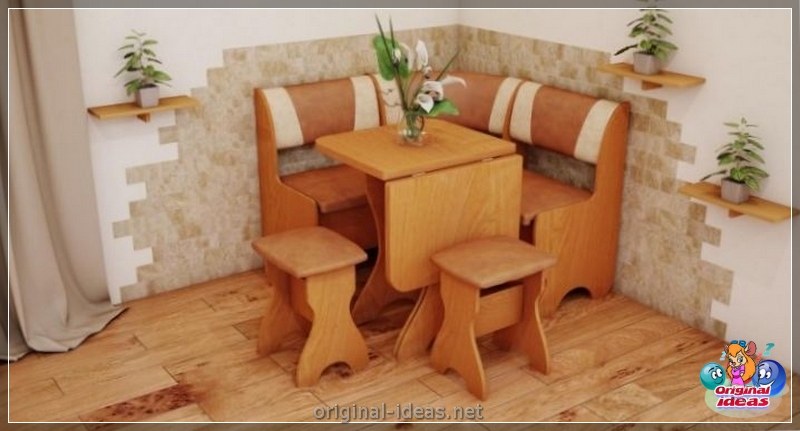 Canapé de cuisine: 100 photos d'idées de design simples, belles et élégantes (cuisine) Canapé de cuisine: 100 photos d'idées de design simples, belles et élégantes