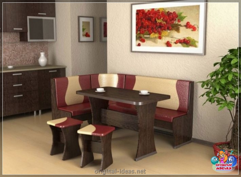 Canapé de cuisine: 100 photos d'idées de design simples, belles et élégantes (cuisine) Canapé de cuisine: 100 photos d'idées de design simples, belles et élégantes