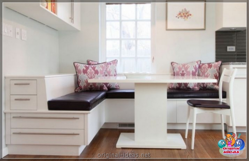 Canapé de cuisine: 100 photos d'idées de design simples, belles et élégantes (belles) Canapé de cuisine: 100 photos d'idées de design simples, belles et élégantes