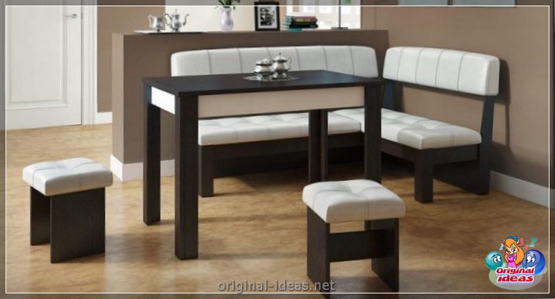 Canapé de cuisine: 100 photos d'idées de design simples, belles et élégantes (photos) Canapé de cuisine: 100 photos d'idées de design simples, belles et élégantes