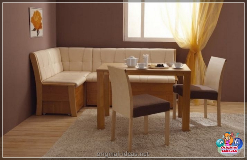 Canapé de cuisine: 100 photos d'idées de design simples, belles et élégantes (belles) Canapé de cuisine: 100 photos d'idées de design simples, belles et élégantes