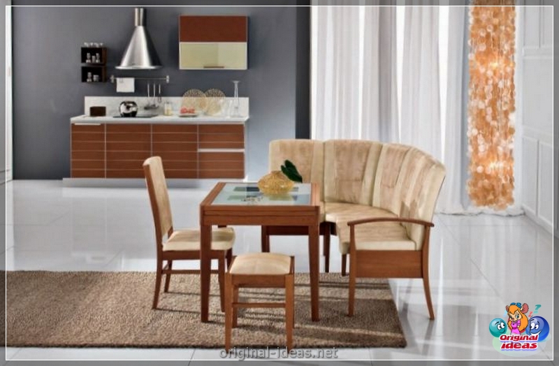 Canapé de cuisine: 100 photos d'idées de design simples, belles et élégantes (cuisine) Canapé de cuisine: 100 photos d'idées de design simples, belles et élégantes