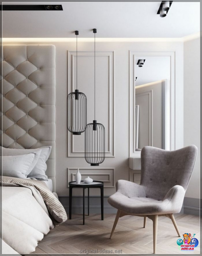 Décor de chambre: 105 photos d'exemples de décoration intérieure des chambres modernes (chambre) Décor de chambre: 105 photos d'exemples de décoration intérieure des chambres modernes
