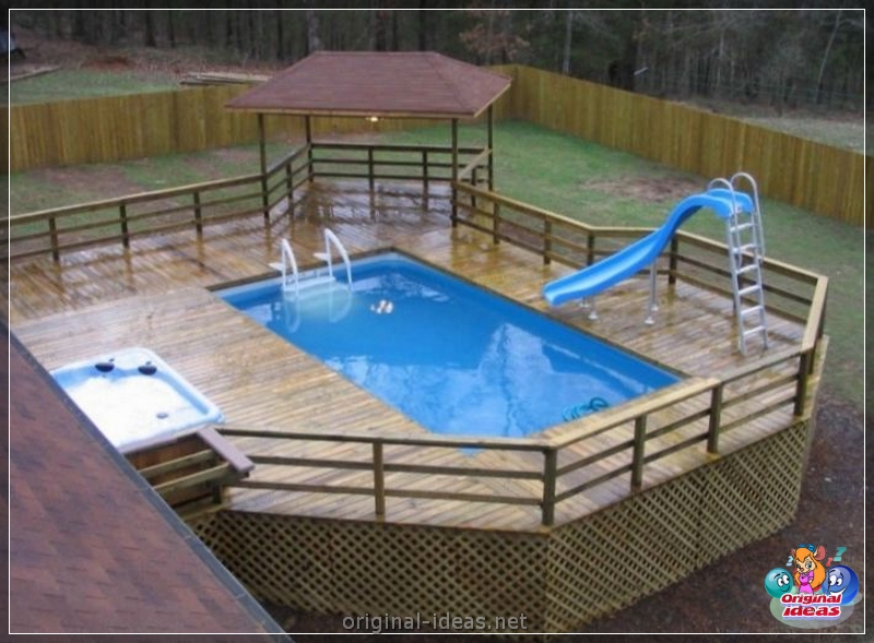 Piscine de bricolage: 95 photos d'idées simples et belles comment construire et décorer la piscine (bricolage) Piscine de bricolage: 95 photos d'idées simples et belles comment construire et décorer la piscine