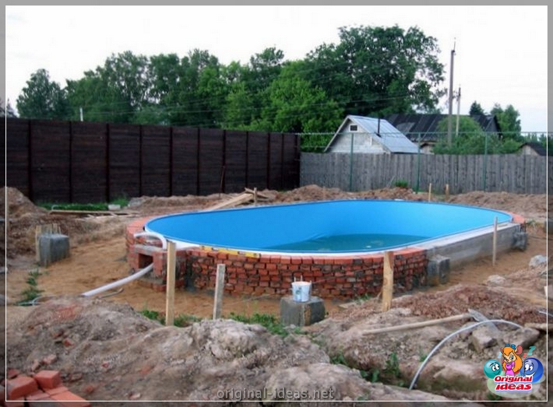 Piscine de bricolage: 95 photos d'idées simples et belles comment construire et décorer la piscine (piscine) Piscine de bricolage: 95 photos d'idées simples et belles comment construire et décorer la piscine