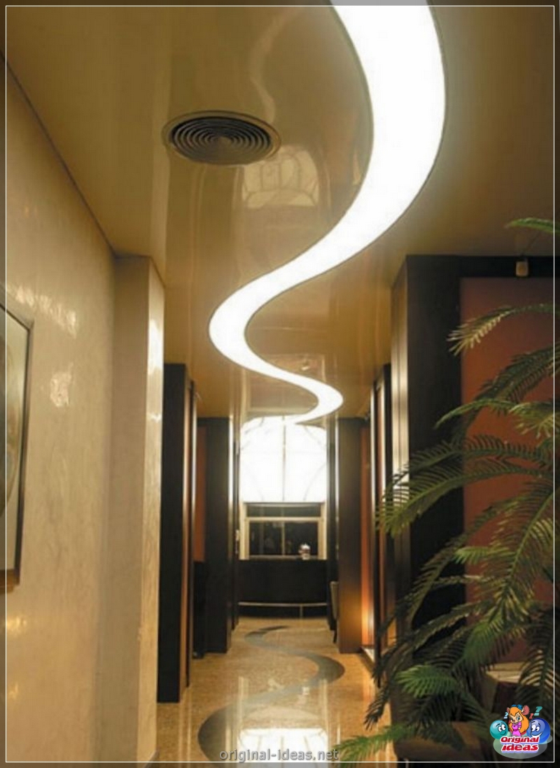 Lampes dans le couloir: 100 photos de l'éclairage du couloir avec des lampes modernes (dans) Lampes dans le couloir: 100 photos de l'éclairage du couloir avec des lampes modernes