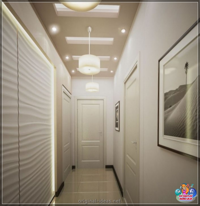 Lampes dans le couloir: 100 photos de l'éclairage du couloir avec des lampes modernes (éclairage) Lampes dans le couloir: 100 photos de l'éclairage du couloir avec des lampes modernes