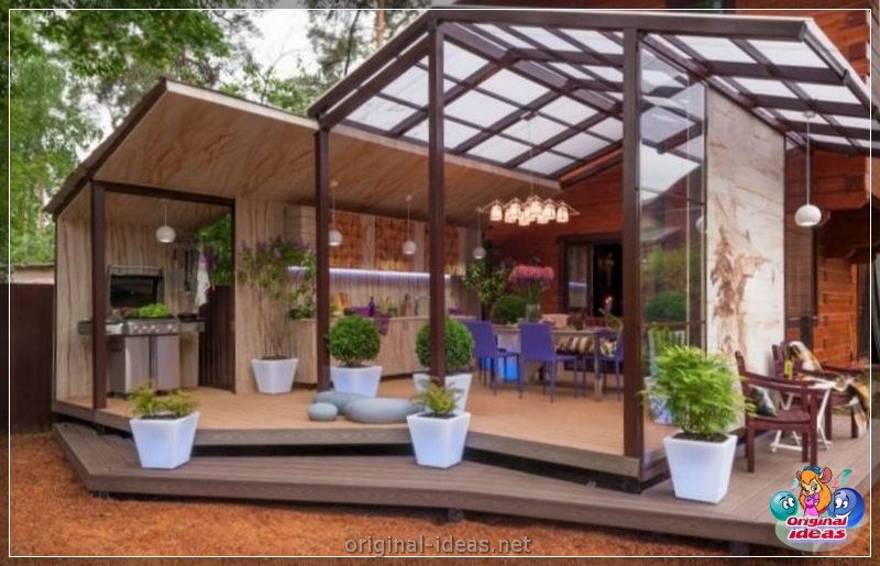 Diy Veranda - Idées de décoration et de décoration d'une véranda élégante et moderne (90 photos) (moderne) Diy Veranda - Idées de décoration et de décoration d'une véranda élégante et moderne (90 photos)