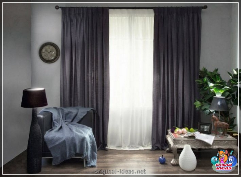 Tul para la sala de estar: elección, diseño y opciones para salas de estar modernas (105 fotos y videos) (sala) Tul para la sala de estar: elección, diseño y opciones para salas de estar modernas (105 fotos y videos)