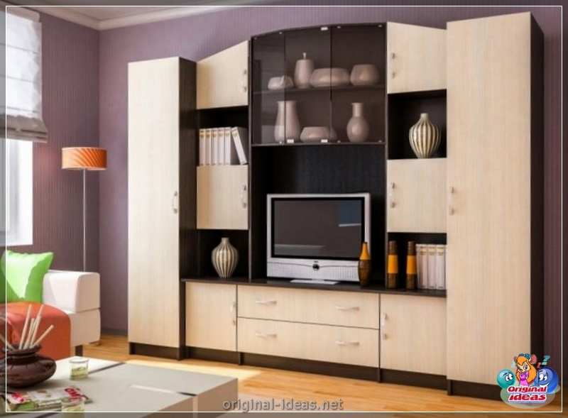 Mur dans le salon: idées d'utilisation inhabituelles et options élégantes pour vivre des salons (135 photos + vidéo) (dans) Mur dans le salon: idées d'utilisation inhabituelles et options élégantes pour vivre des salons (135 photos + vidéo)