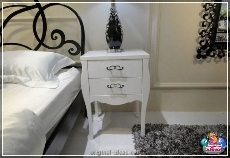 Tables de chevet de chambre - 125 photos des meilleurs nouveaux produits et des conceptions belles. Instructions sur la façon de combiner une armoire à l'intérieur (photos) Tables de chevet de chambre - 125 photos des meilleurs nouveaux produits et des conceptions belles. Instructions sur la façon de combiner une armoire à l'intérieur