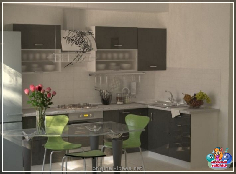 Grey Kitchen: le opzioni principali per combinare e idee per l'uso di colori grigi (110 foto) (opzioni) Grey Kitchen: le opzioni principali per combinare e idee per l'uso di colori grigi (110 foto)