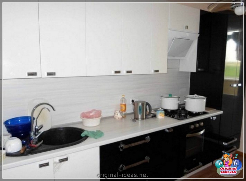 Cuisine noire et blanche - Règles de conception, les meilleures décisions de style et conseils pour choisir un intérieur (blanche) Cuisine noire et blanche - Règles de conception, les meilleures décisions de style et conseils pour choisir un intérieur