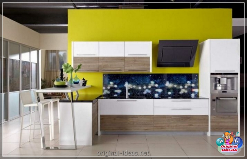 Extrato para a cozinha: dicas para uso em design de interiores (140 fotos e vídeos) (interiores) Extrato para a cozinha: dicas para uso em design de interiores (140 fotos e vídeos)