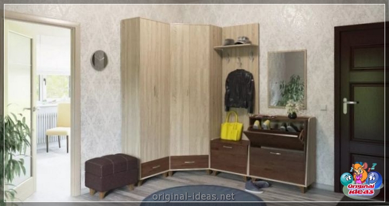 Кутовий передпокій: яскраві варіанти дизайну прикраси. 125 Фотографії прикладів стильних комбінацій (передпокій) Кутовий передпокій: яскраві варіанти дизайну прикраси. 125 Фотографії прикладів стильних комбінацій