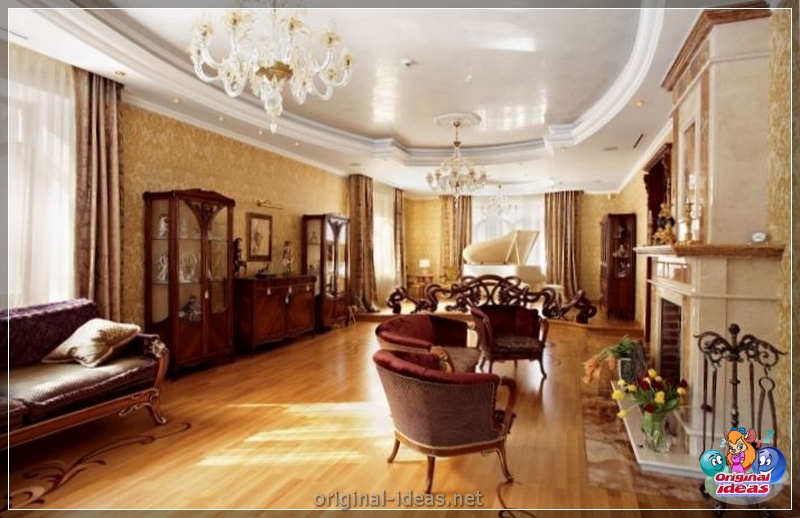 Sala de estar com lareira: 95 fotos e dicas sobre a formação de uma sala de estar elegante (lareira) Sala de estar com lareira: 95 fotos e dicas sobre a formação de uma sala de estar elegante