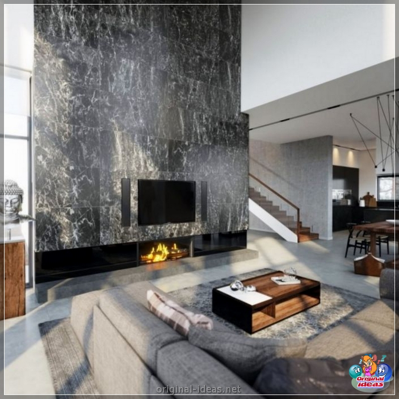 Sala de estar com lareira: 95 fotos e dicas sobre a formação de uma sala de estar elegante (sala) Sala de estar com lareira: 95 fotos e dicas sobre a formação de uma sala de estar elegante