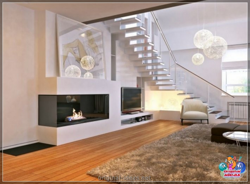 Sala de estar com lareira: 95 fotos e dicas sobre a formação de uma sala de estar elegante (lareira) Sala de estar com lareira: 95 fotos e dicas sobre a formação de uma sala de estar elegante