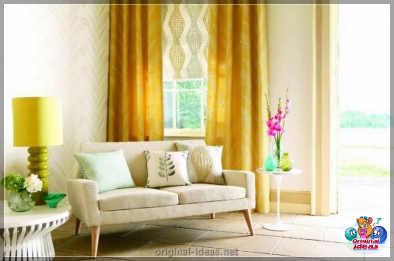 Tende gialle: 85 foto dei migliori nuovi prodotti e idee belle per le decorazioni con tende (tende) Tende gialle: 85 foto dei migliori nuovi prodotti e idee belle per le decorazioni con tende