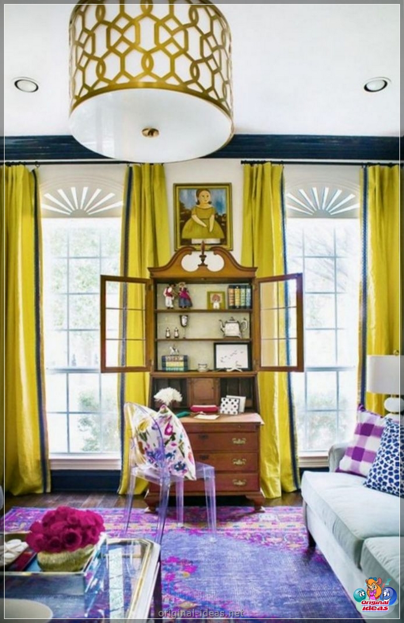 Tende gialle: 85 foto dei migliori nuovi prodotti e idee belle per le decorazioni con tende (foto) Tende gialle: 85 foto dei migliori nuovi prodotti e idee belle per le decorazioni con tende