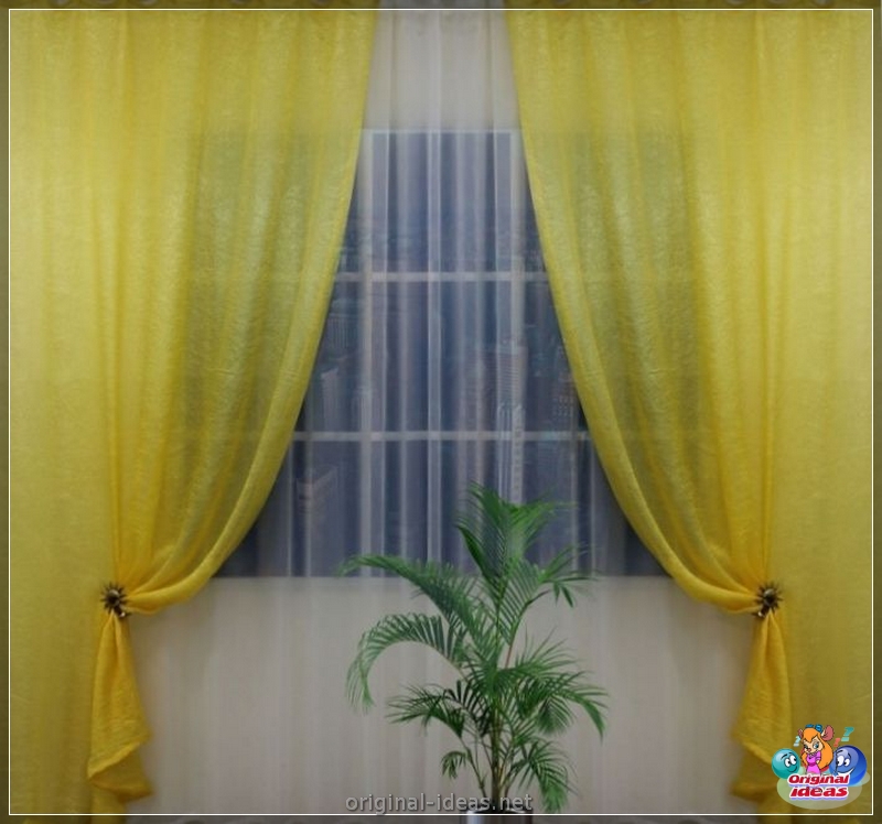 Tende gialle: 85 foto dei migliori nuovi prodotti e idee belle per le decorazioni con tende (foto) Tende gialle: 85 foto dei migliori nuovi prodotti e idee belle per le decorazioni con tende