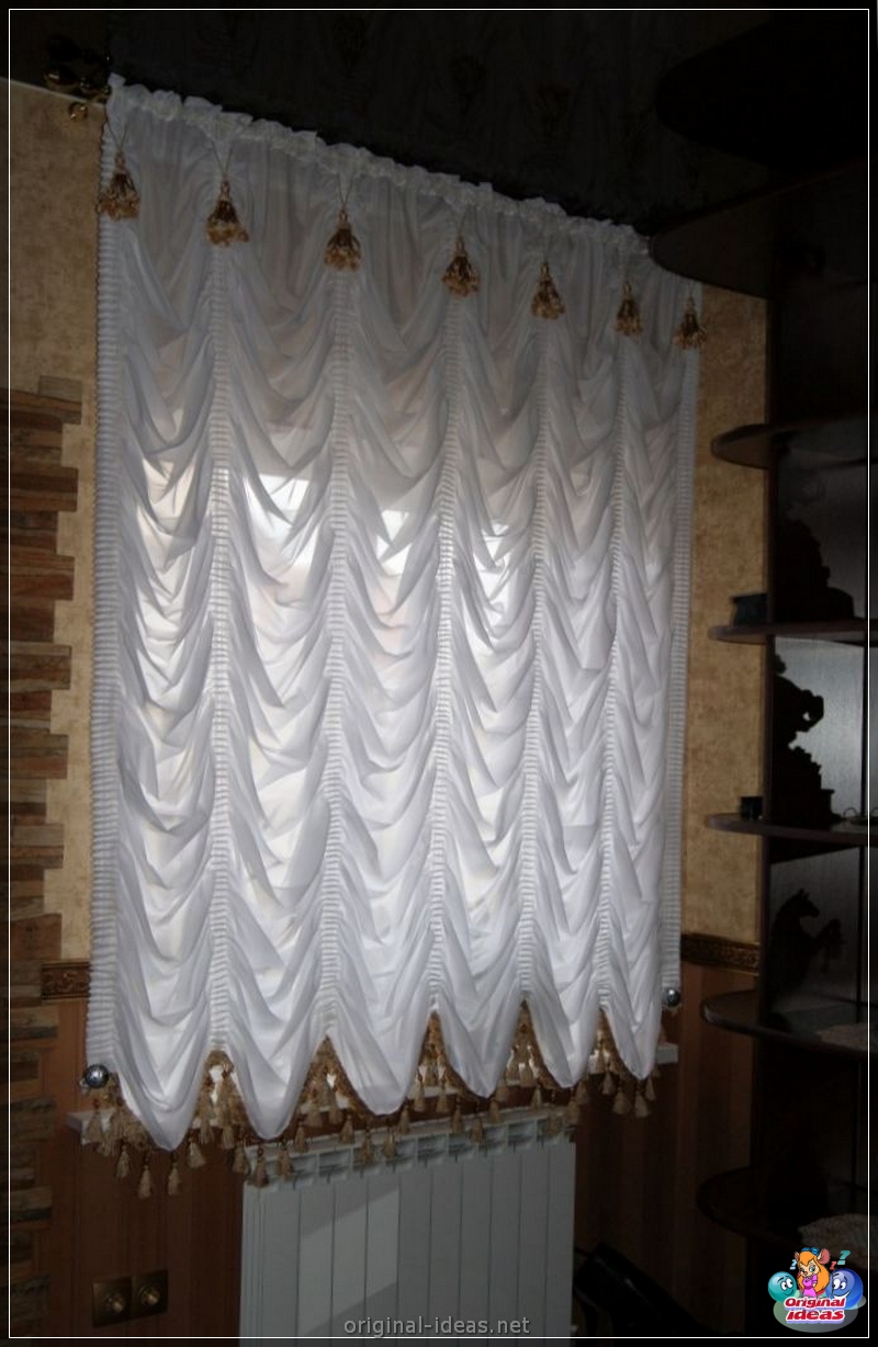 Cortinas cortas: soluciones interesantes y las mejores opciones de uso (video + 100 fotos) (interesantes) Cortinas cortas: soluciones interesantes y las mejores opciones de uso (video + 100 fotos)