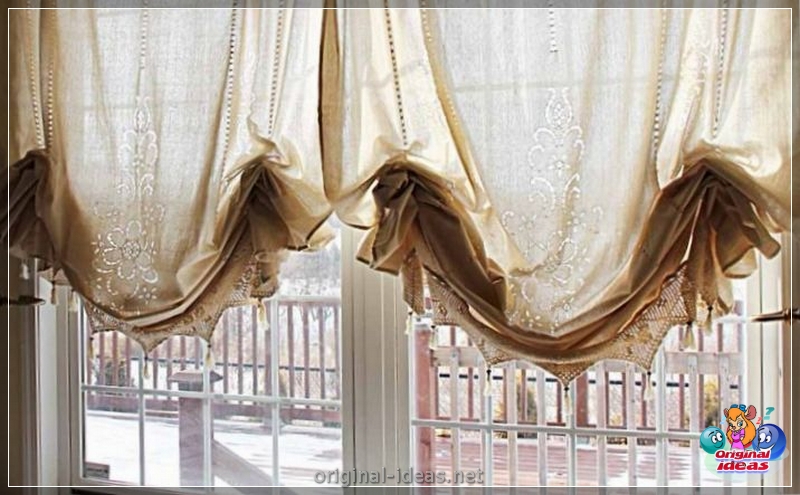 Cortinas cortas: soluciones interesantes y las mejores opciones de uso (video + 100 fotos) (interesantes) Cortinas cortas: soluciones interesantes y las mejores opciones de uso (video + 100 fotos)