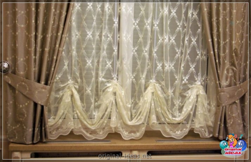 Cortinas cortas: soluciones interesantes y las mejores opciones de uso (video + 100 fotos) (mejores) Cortinas cortas: soluciones interesantes y las mejores opciones de uso (video + 100 fotos)