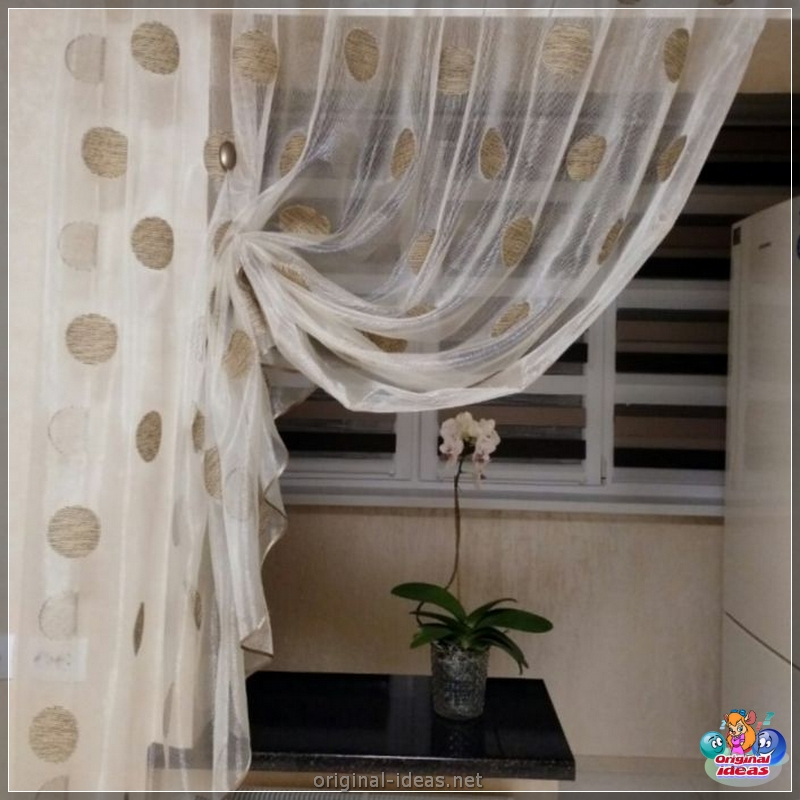 Tulle pour la cuisine: 125 photos des plus belles tules modernes et recommandations pour leur combinaison avec l'intérieur (pour) Tulle pour la cuisine: 125 photos des plus belles tules modernes et recommandations pour leur combinaison avec l'intérieur