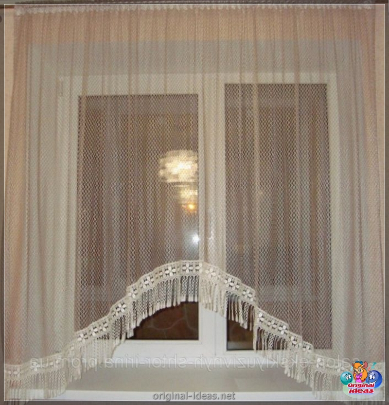 Tulle pour la cuisine: 125 photos des plus belles tules modernes et recommandations pour leur combinaison avec l'intérieur (tulle) Tulle pour la cuisine: 125 photos des plus belles tules modernes et recommandations pour leur combinaison avec l'intérieur