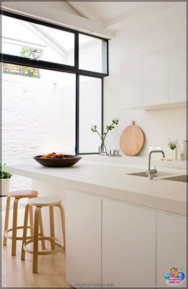 Cuisine scandinave: 115 photos de solutions originales et d'options de conception de cuisine (photos) Cuisine scandinave: 115 photos de solutions originales et d'options de conception de cuisine
