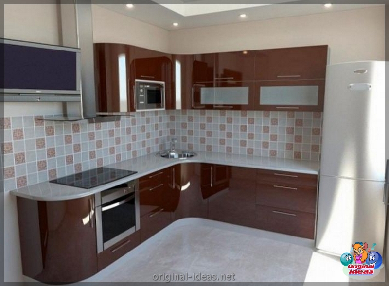 Cucine d'angolo: 100 foto di moderne opzioni di decorazione e idee di design per cucine d'angolo (moderne) Cucine d'angolo: 100 foto di moderne opzioni di decorazione e idee di design per cucine d'angolo
