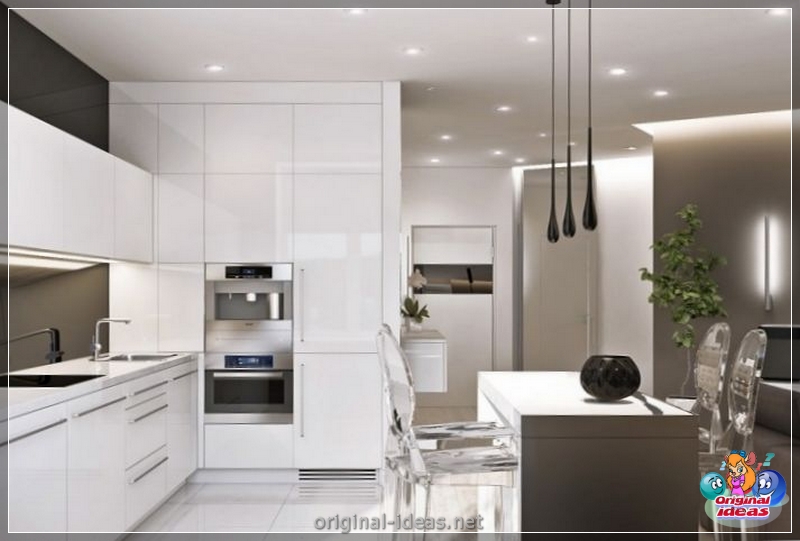 Cucina luminosa: 135 foto e idee video per l'utilizzo del design in colori chiari (foto) Cucina luminosa: 135 foto e idee video per l'utilizzo del design in colori chiari