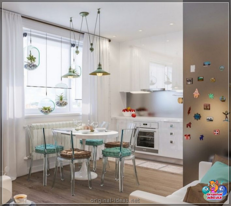 Cucina luminosa: 135 foto e idee video per l'utilizzo del design in colori chiari (idee) Cucina luminosa: 135 foto e idee video per l'utilizzo del design in colori chiari