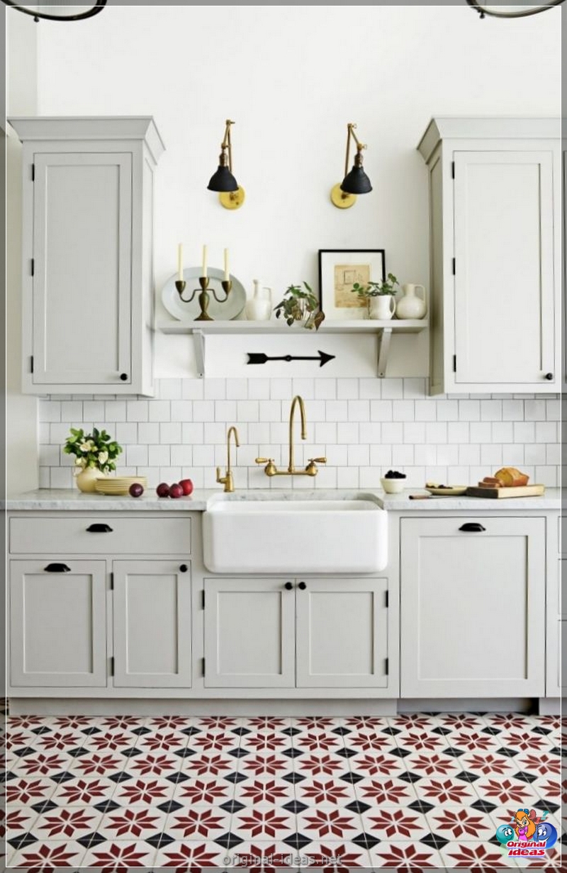 Cozinha branca - projetos relevantes e combinações elegantes de branco (145 fotos) (cozinha) Cozinha branca - projetos relevantes e combinações elegantes de branco (145 fotos)