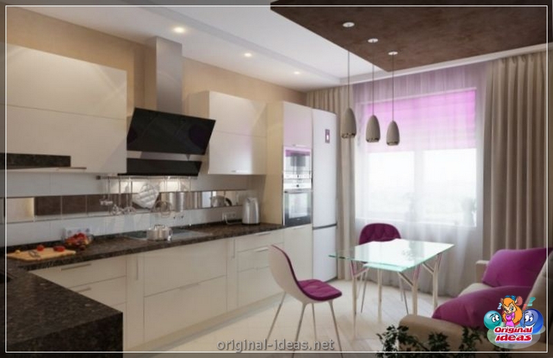 Cozinha branca - projetos relevantes e combinações elegantes de branco (145 fotos) (combinações) Cozinha branca - projetos relevantes e combinações elegantes de branco (145 fotos)
