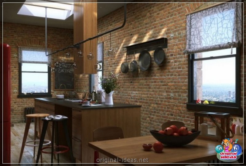 Loft Kitchen - 145 fotos de elegantes ejemplos de diseño de cocinas (elegantes) Loft Kitchen - 145 fotos de elegantes ejemplos de diseño de cocinas