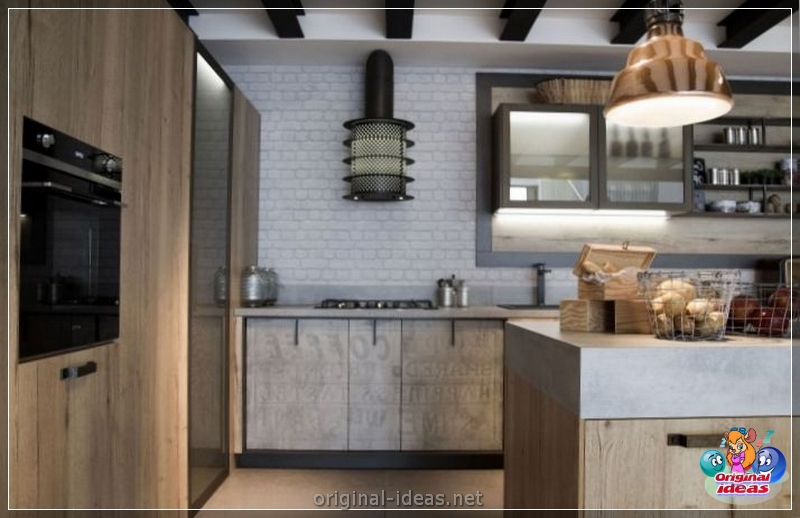 Loft Kitchen - 145 fotos de elegantes ejemplos de diseño de cocinas (fotos) Loft Kitchen - 145 fotos de elegantes ejemplos de diseño de cocinas