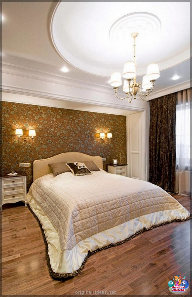 Chambres pour la chambre: 90 photos de combinaisons et de règles idéales pour choisir des matériaux de finition (pour) Chambres pour la chambre: 90 photos de combinaisons et de règles idéales pour choisir des matériaux de finition