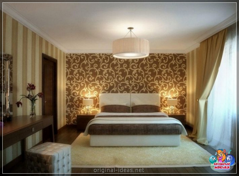 Chambres pour la chambre: 90 photos de combinaisons et de règles idéales pour choisir des matériaux de finition (photos) Chambres pour la chambre: 90 photos de combinaisons et de règles idéales pour choisir des matériaux de finition