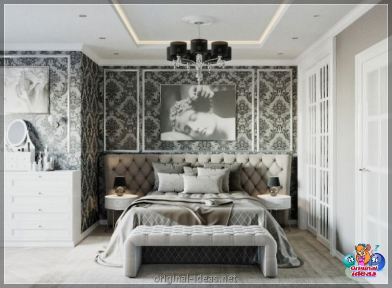 Chambres pour la chambre: 90 photos de combinaisons et de règles idéales pour choisir des matériaux de finition (idéales) Chambres pour la chambre: 90 photos de combinaisons et de règles idéales pour choisir des matériaux de finition