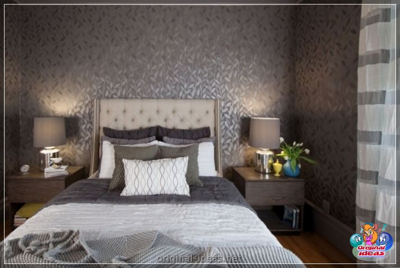 Chambres pour la chambre: 90 photos de combinaisons et de règles idéales pour choisir des matériaux de finition (photos) Chambres pour la chambre: 90 photos de combinaisons et de règles idéales pour choisir des matériaux de finition