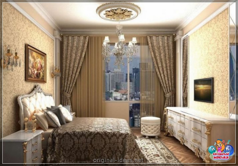 Chambres pour la chambre: 90 photos de combinaisons et de règles idéales pour choisir des matériaux de finition (photos) Chambres pour la chambre: 90 photos de combinaisons et de règles idéales pour choisir des matériaux de finition