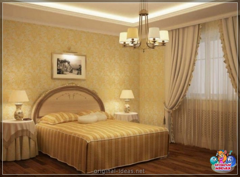 Chambres pour la chambre: 90 photos de combinaisons et de règles idéales pour choisir des matériaux de finition (pour) Chambres pour la chambre: 90 photos de combinaisons et de règles idéales pour choisir des matériaux de finition