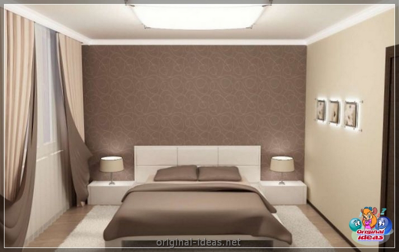 Chambres pour la chambre: 90 photos de combinaisons et de règles idéales pour choisir des matériaux de finition (idéales) Chambres pour la chambre: 90 photos de combinaisons et de règles idéales pour choisir des matériaux de finition