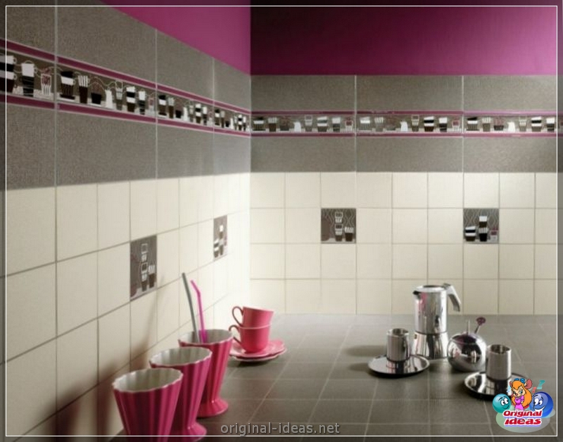 Carrelage pour la cuisine sur le tablier: 105 photos d'exemples de l'intérieur réel de la cuisine pour les carreaux (photos) Carrelage pour la cuisine sur le tablier: 105 photos d'exemples de l'intérieur réel de la cuisine pour les carreaux